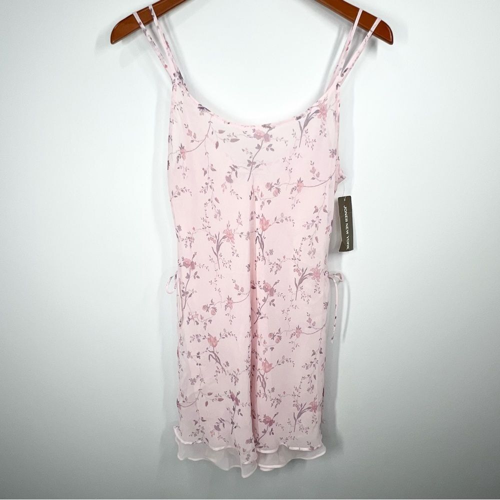 NWT Jones New York Lovely Layers Nightgown Chemise Medium
